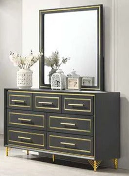 Copy of Auryn Dresser Mirror Bed Choose Your Size