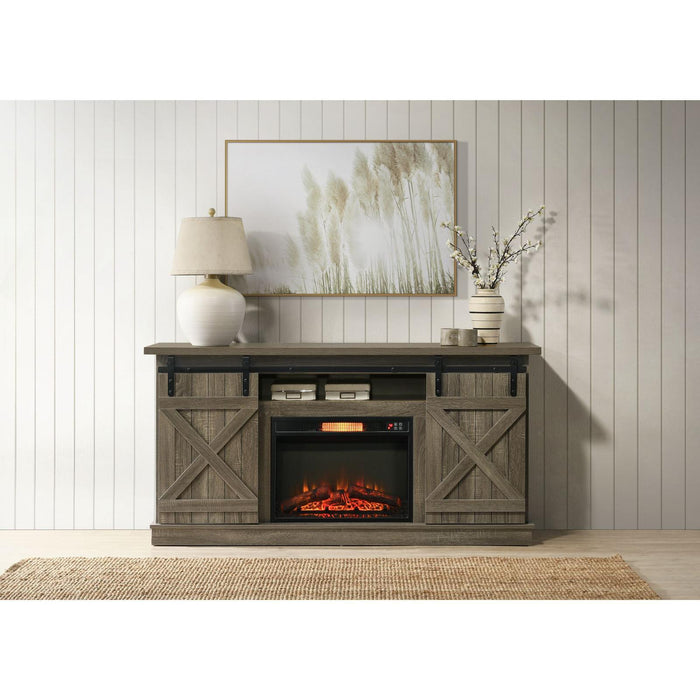 Brice Tv Stand with Fireplace