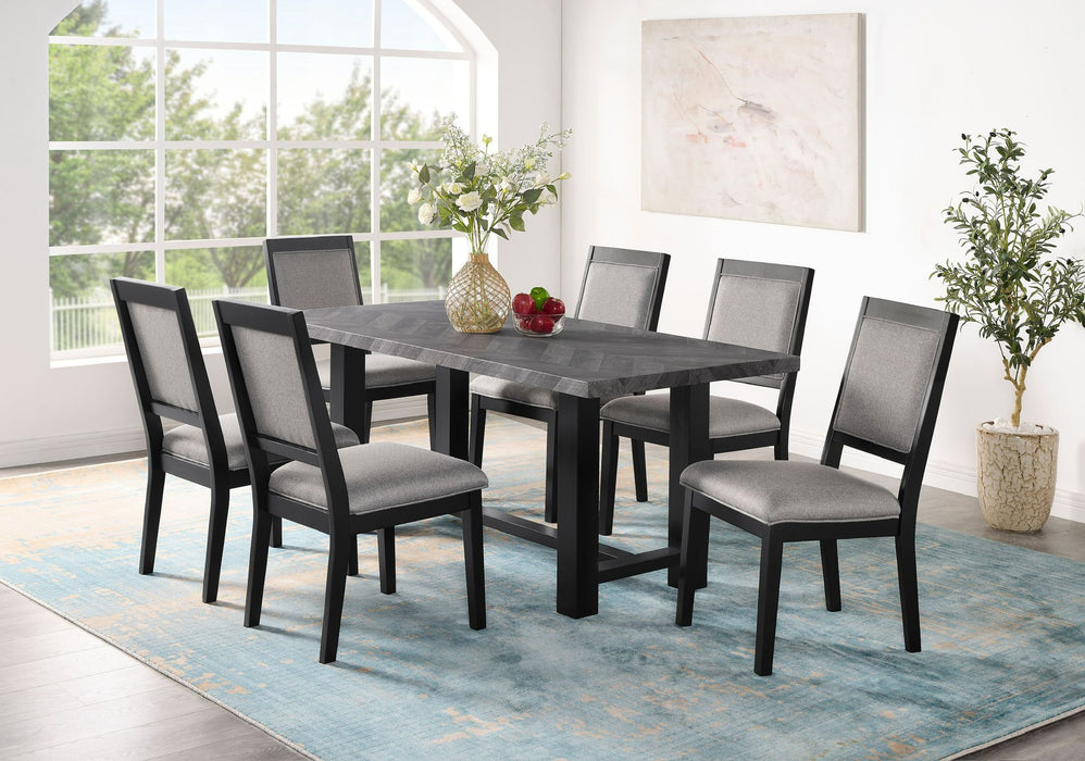 Ruby Dining Table + 4 Chairs