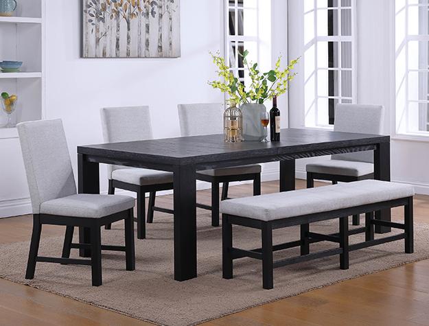 Grandeur Table + 4 Chairs