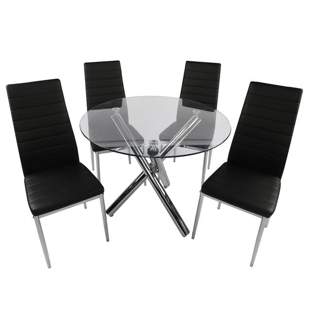 Venturi Table +  4 Chairs