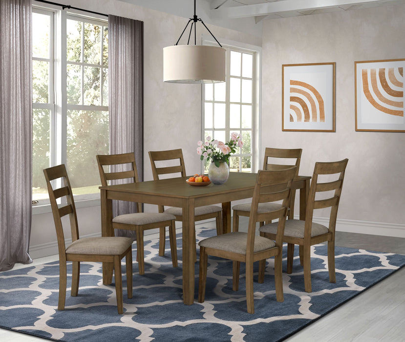 Budleigh Dining Table + 6 Chairs