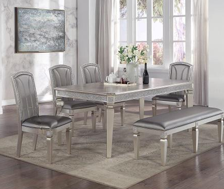 Grandioso Table + 4 Chairs