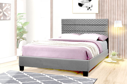 Claire Gray Bed Choose Your Size