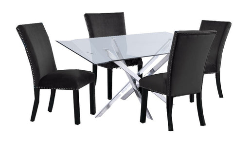 Dejon Table + 4 Chairs Your Choice of Chair Color
