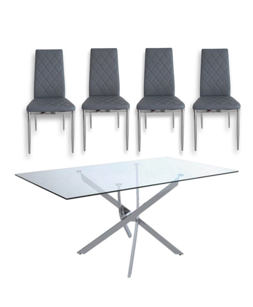 Macklin Table +  4 Chairs