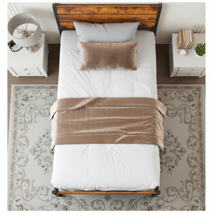 Sweetcrispy Platform Bed Frame Choose Your Size