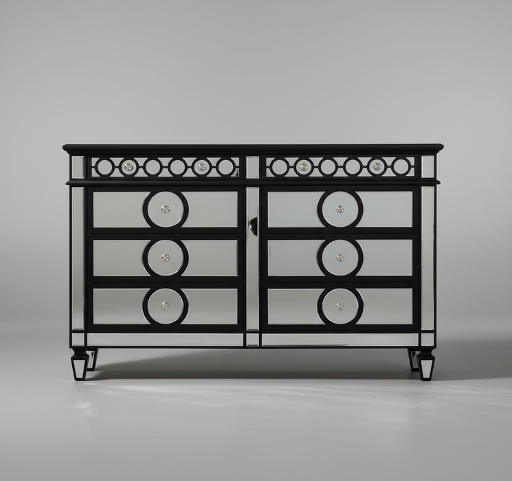 Janett Black Dresser