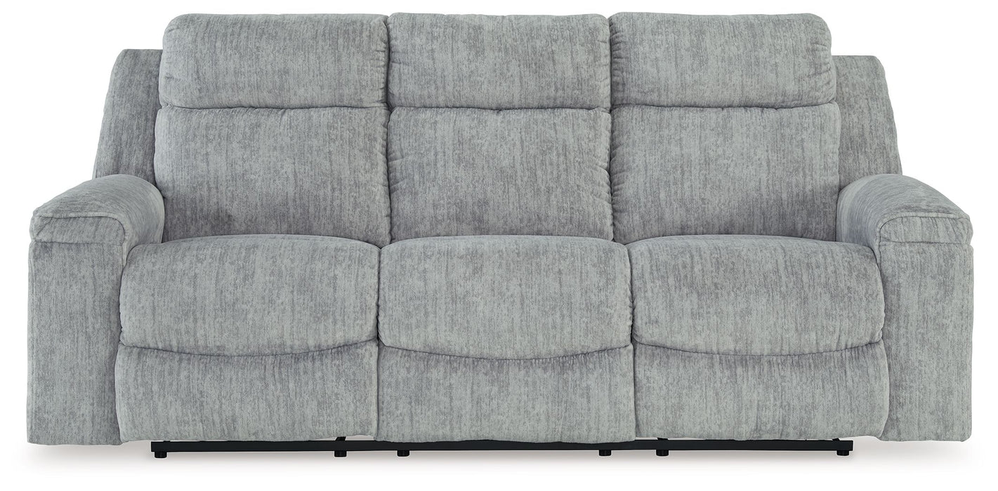 Buntington - Pewter - Reclining Sofa