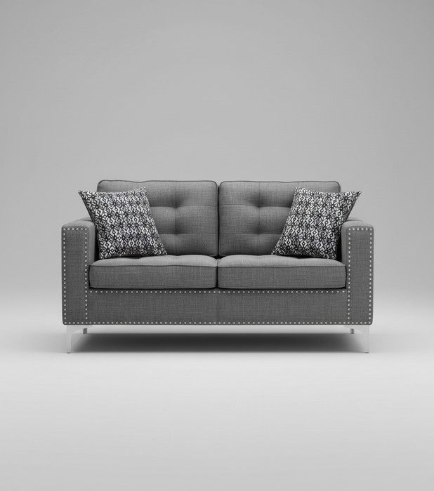 Mason Grey Sofa Love