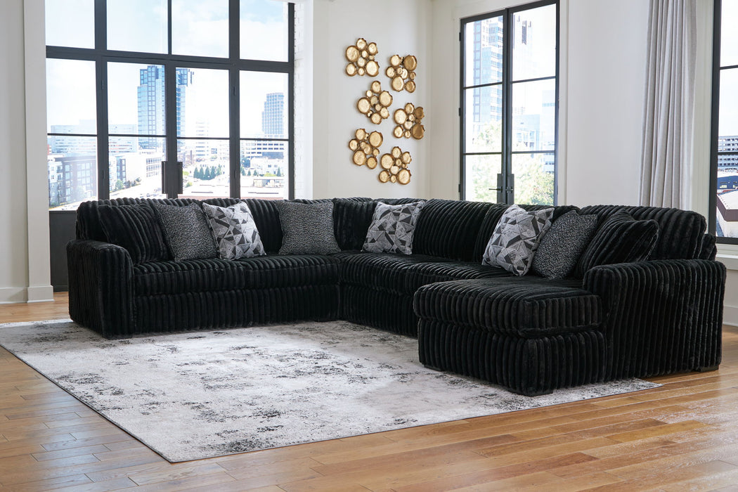 Midnight-Madness - Sectional Set | Price Busters Furniture