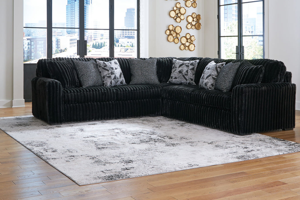 Midnight-Madness - Sectional Set | Price Busters Furniture