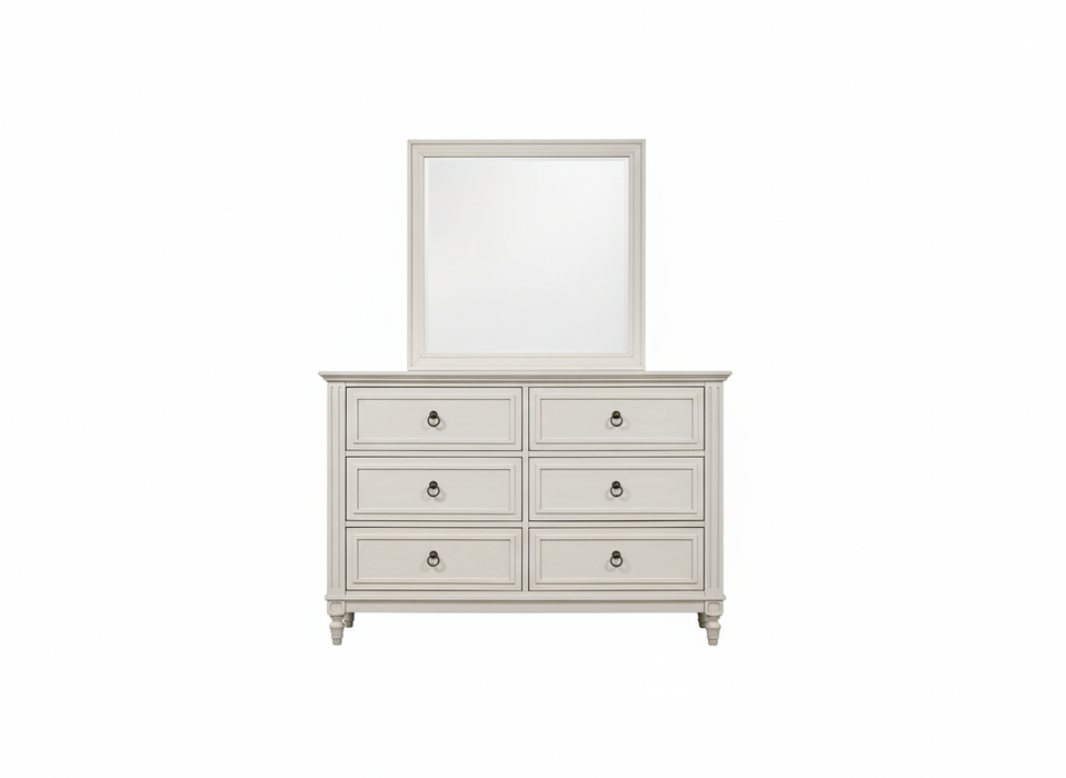 Gianni Dresser Mirror and Full Size Bed Frame