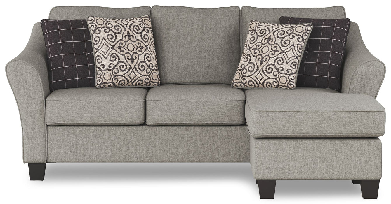 Kestrel - Queen Sofa Chaise Sleeper - Driftwood