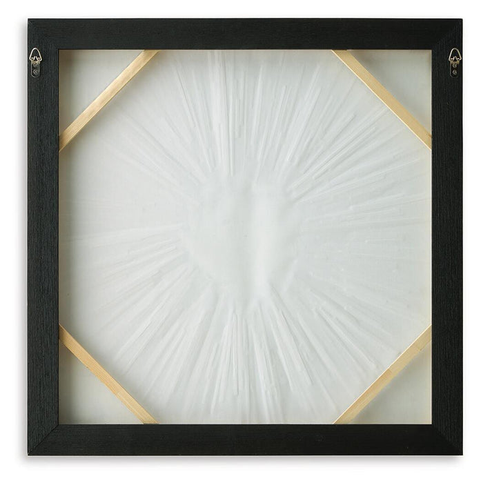 Buddins - Wall Art - Black / Gold Finish