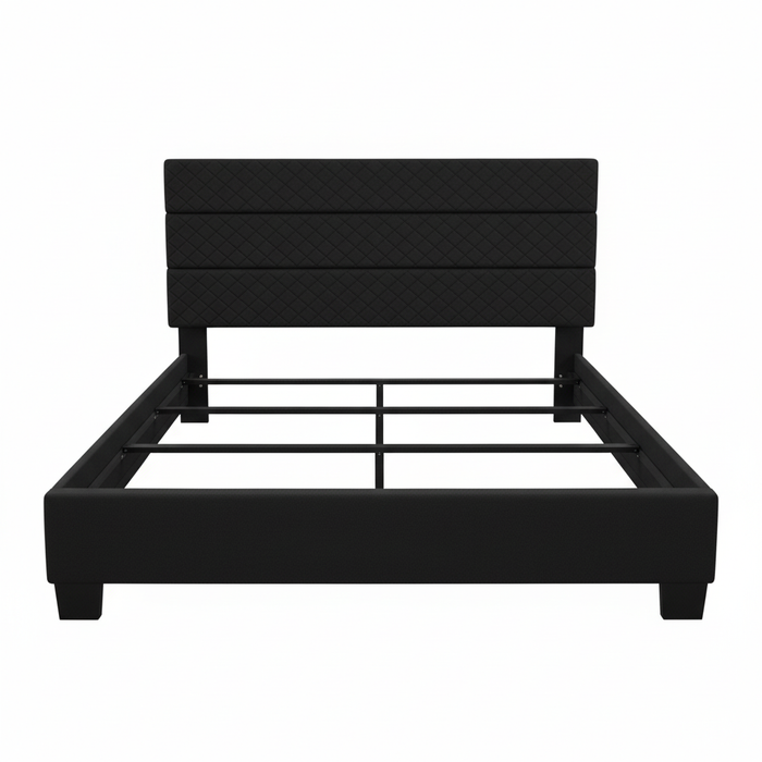 Claire Black Queen Bed          Clearance Sale!!!