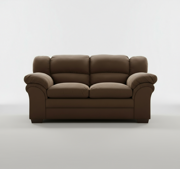 Traverse Brown Loveseat