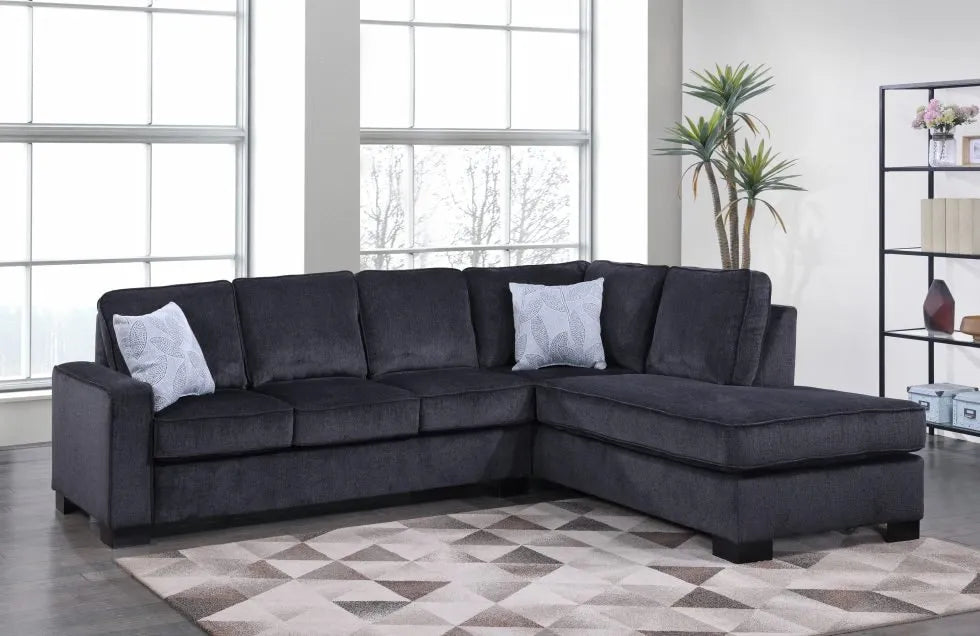 Crete Dark Gray Sectional