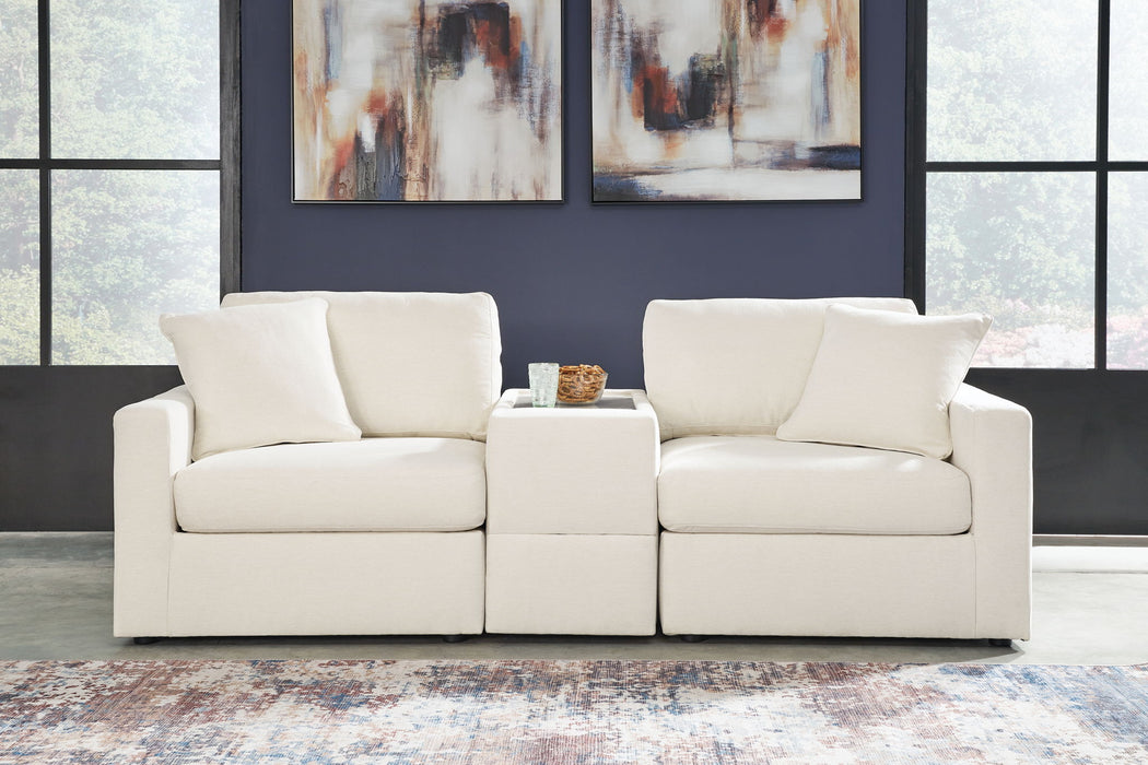 Modmax - Straight Sectional - Oyster