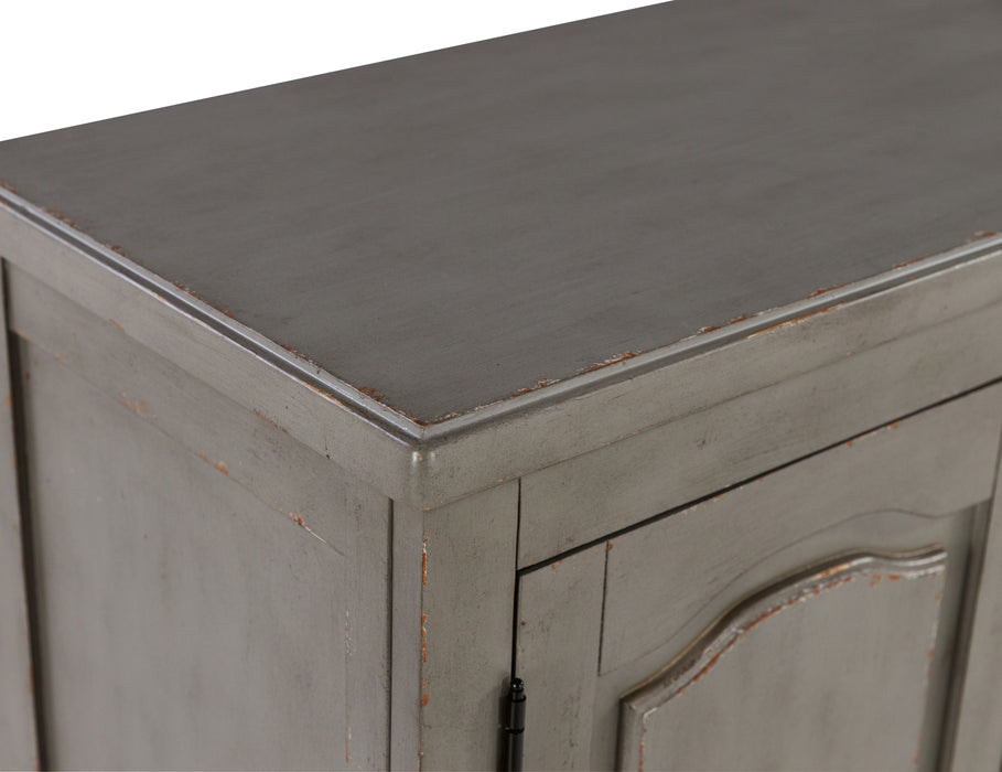 Charina - Antique Gray - Accent Cabinet