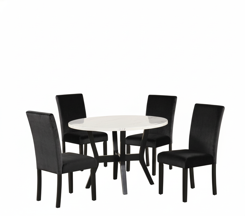 Benzel Table and 4 Chairs