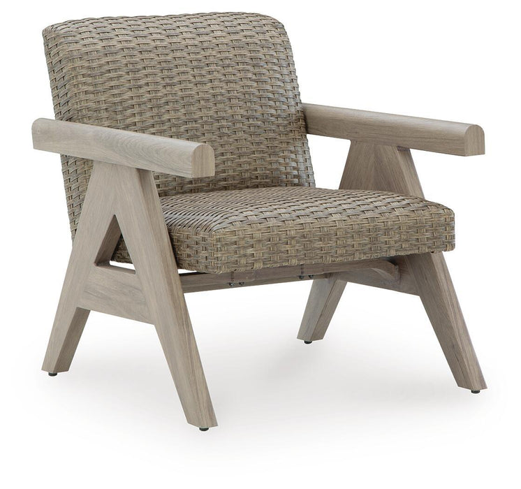 Cliff Trails - Rocking Lounge Chair - Beige