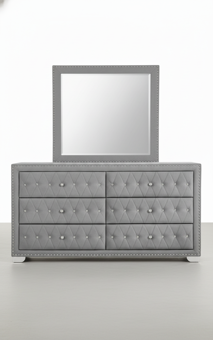 Angel Silver Dresser Mirror | Price Busters Furniture Angel Silver Dresser Mirror | Price Busters Furniture
