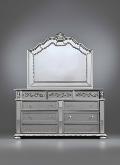 Diana Silver Dresser Mirror