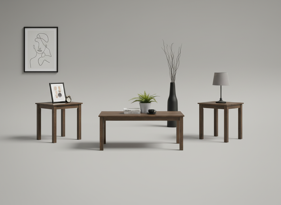 Flyer Coffee and 2 End Tables