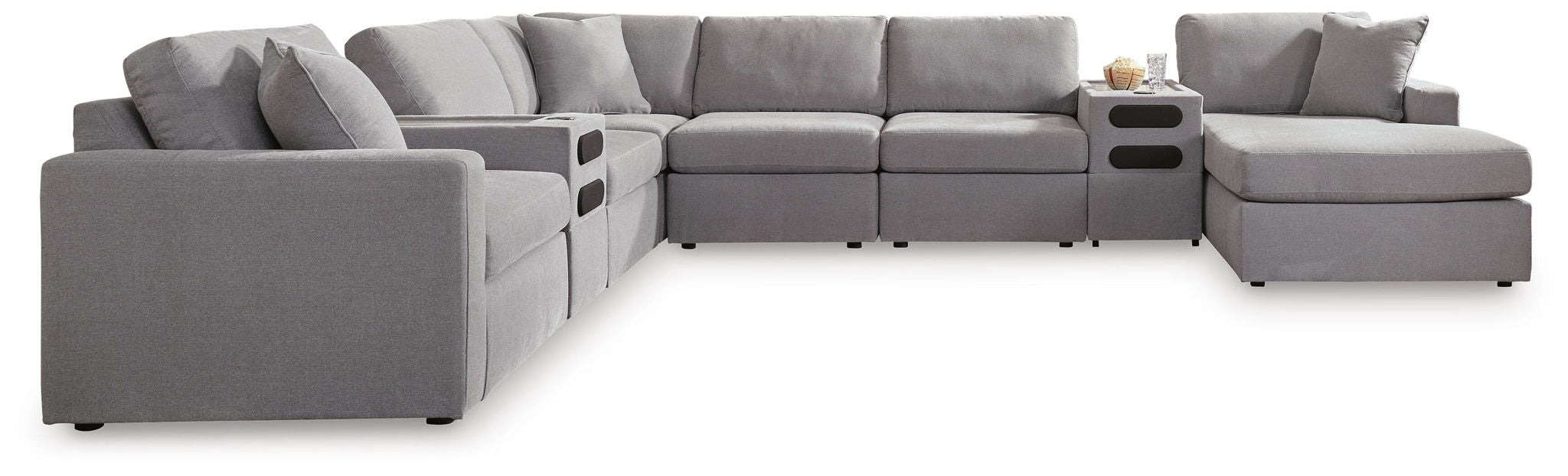 Modmax - U-Shaped Sectional - Granite