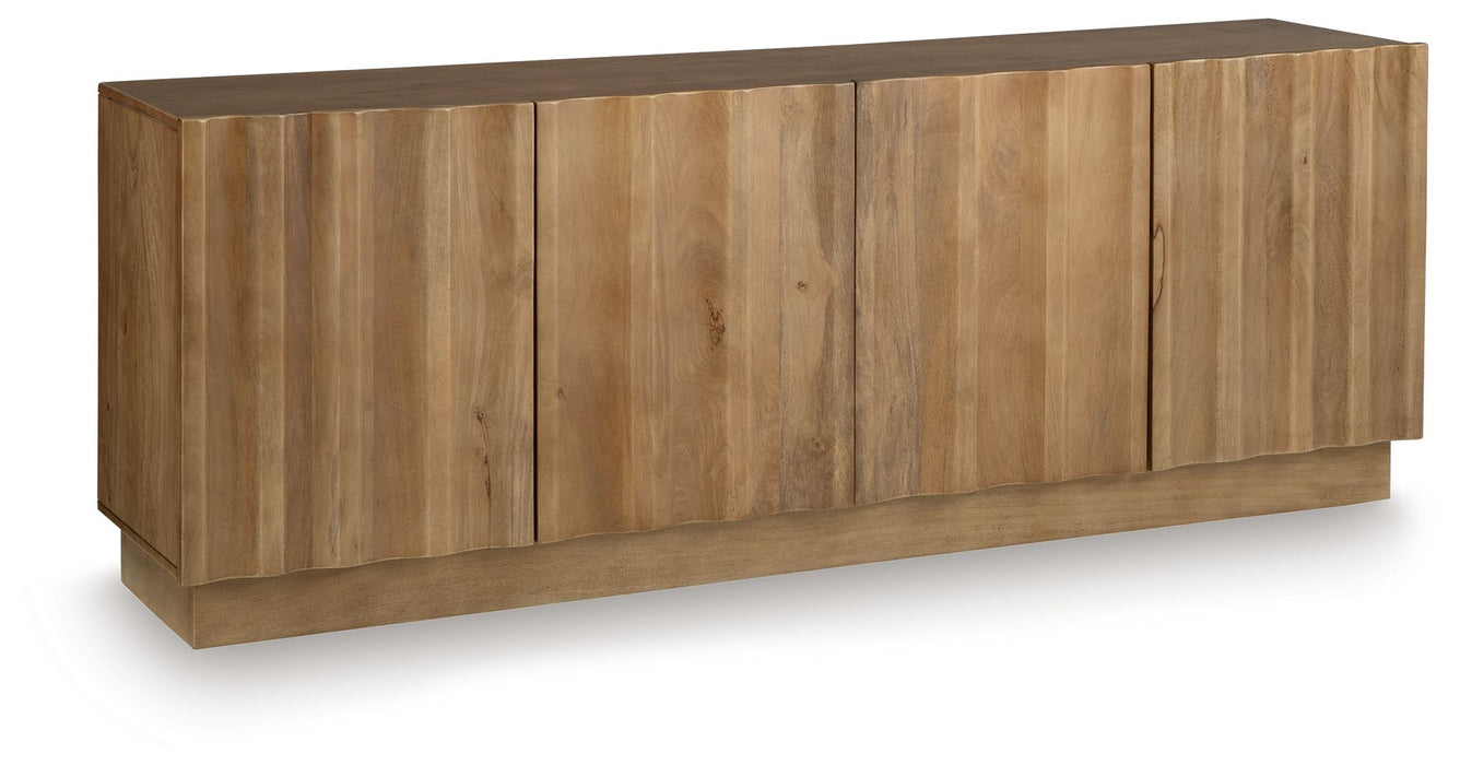 Timkins - Accent Cabinet - White Washed