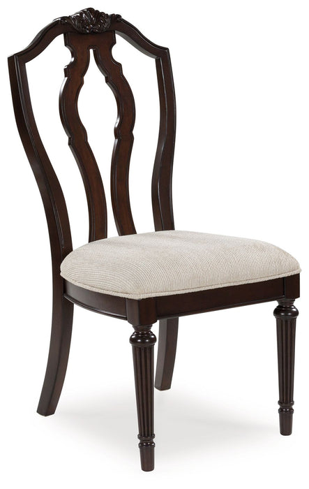 Lavinton - Tan / Brown - Dining Upholstered Side Chair (Set of 2)