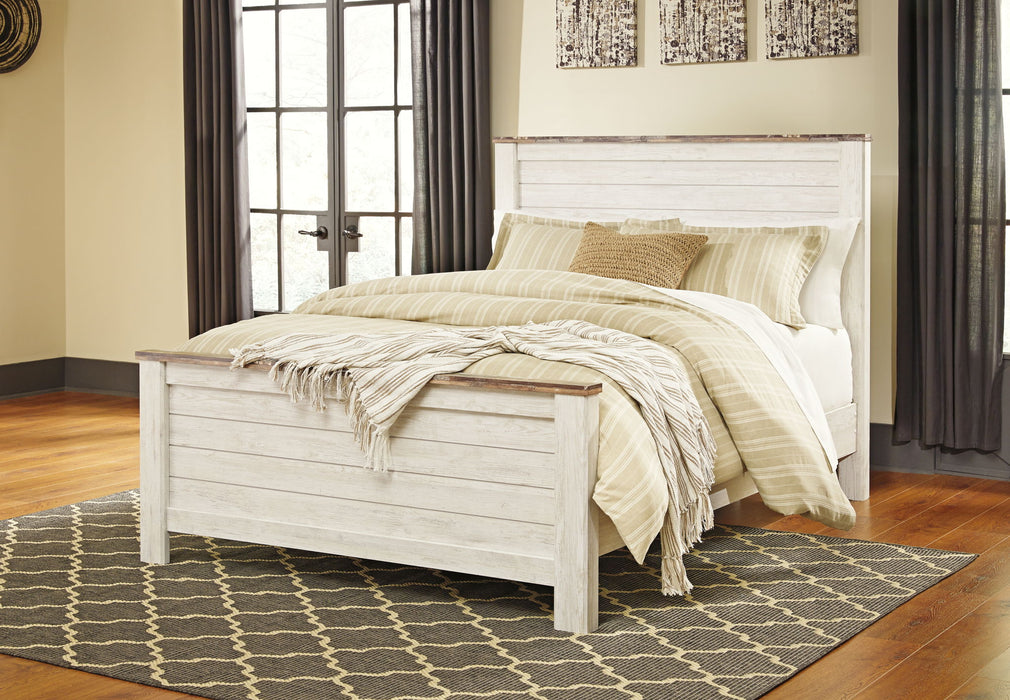 Willowton - Panel Bed