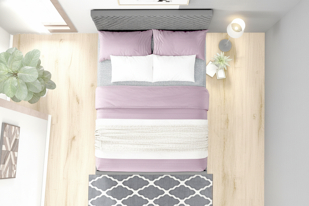 Claire Gray King Bed