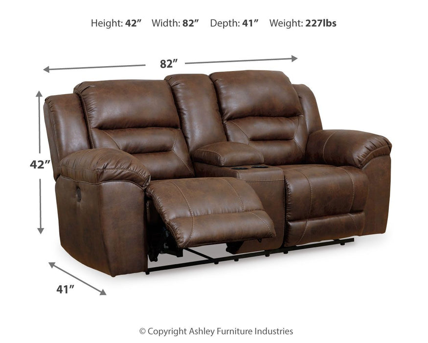 Stoneland - Power Reclining Loveseat