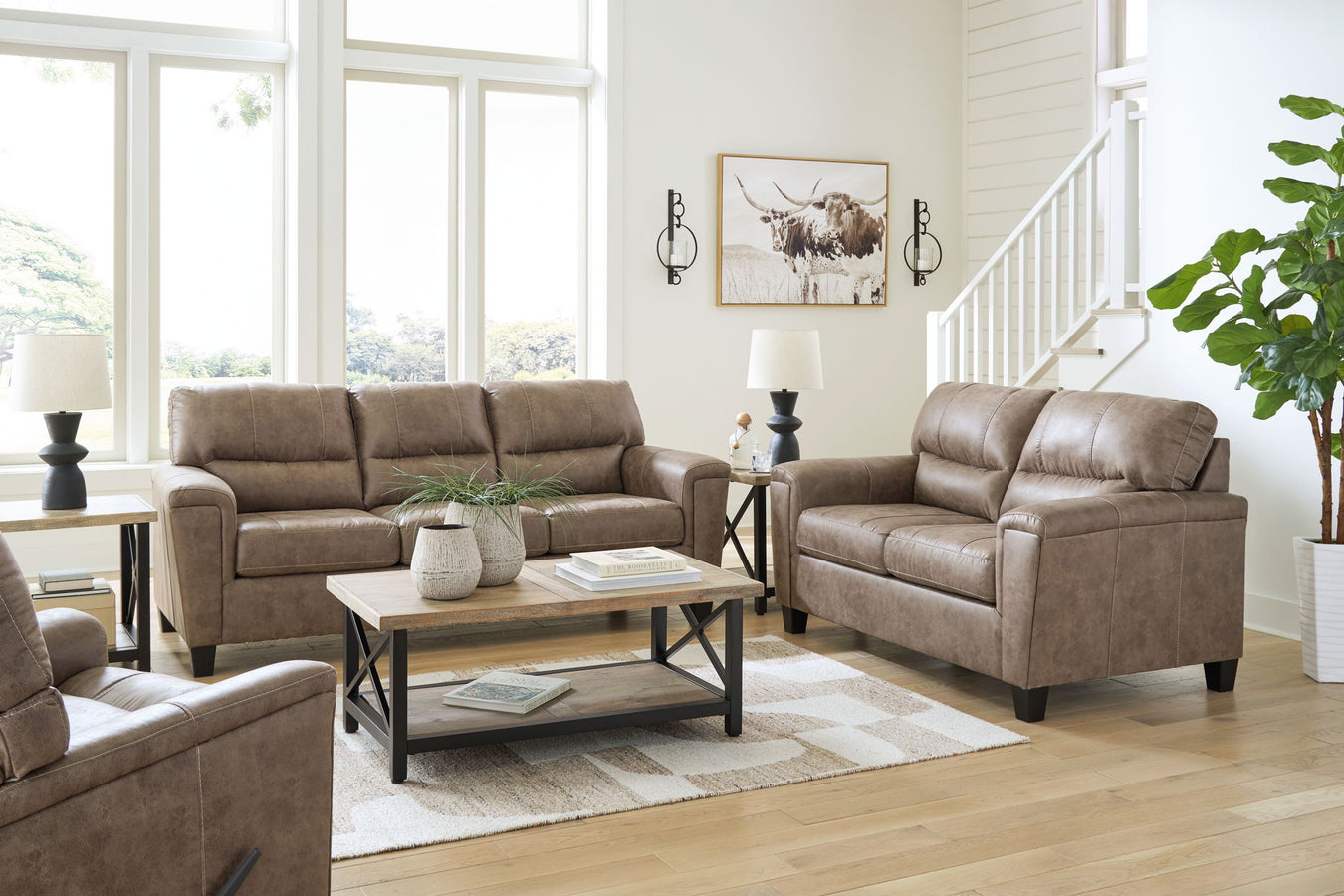 Sofa and Recliner Set