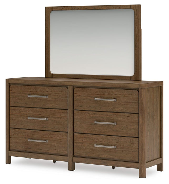 Ashley Cabalynn Dresser and Mirror in Brown Ashley Cabalynn Dresser and Mirror in Brown