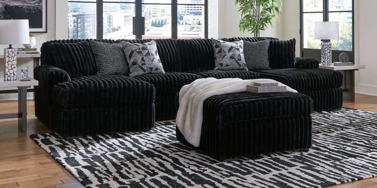 Midnight-Madness - Sectional Set | Price Busters Furniture