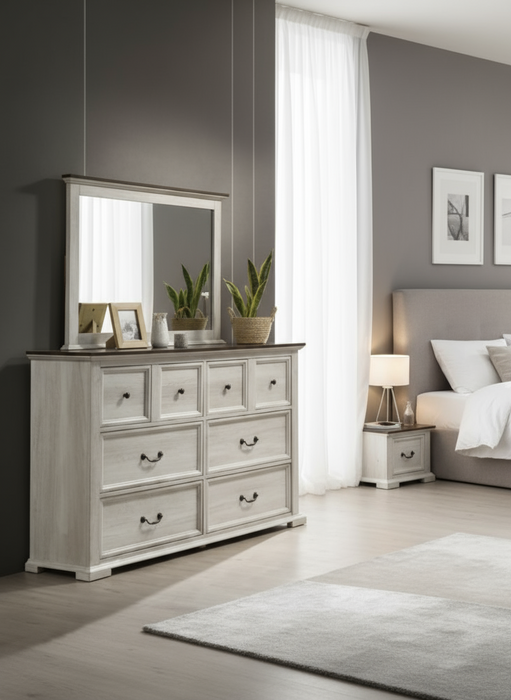 Lofton Dresser Mirror Bed Choose Your Size!