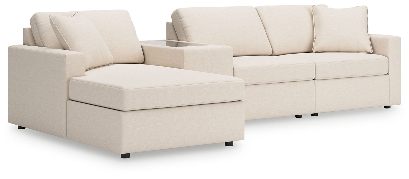 Modmax - L-Shaped Sectional - Oyster
