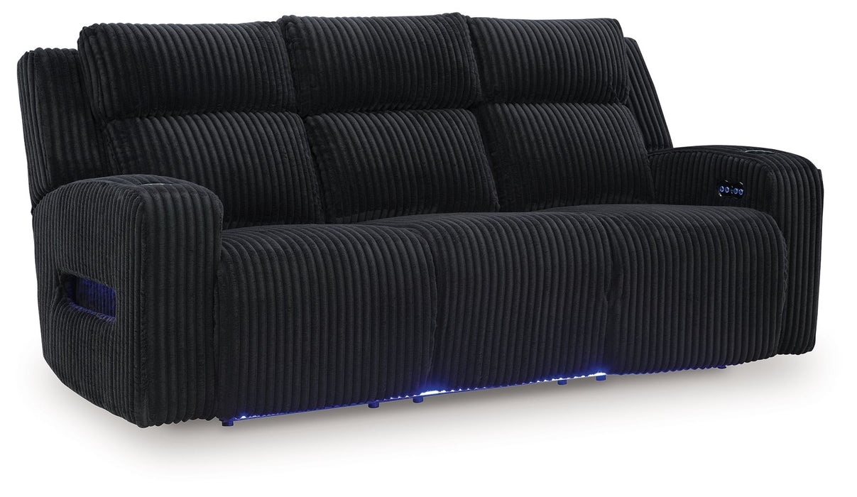 Forest Lake - Power Reclining Sofa With Adj Headrest