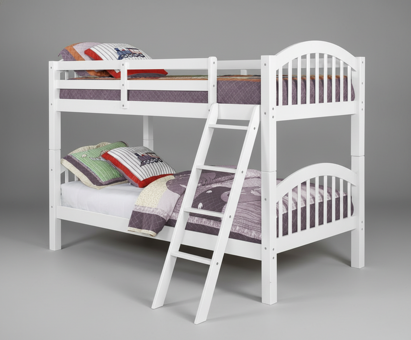 Max Twin/Twin Bunk Bed White