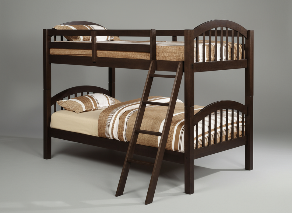 Max Twin/Twin Bunk Bed Espresso