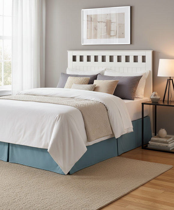 Lulu White Full Headboard Only (SPECIAL!! ONLY 4 LEFT!!)