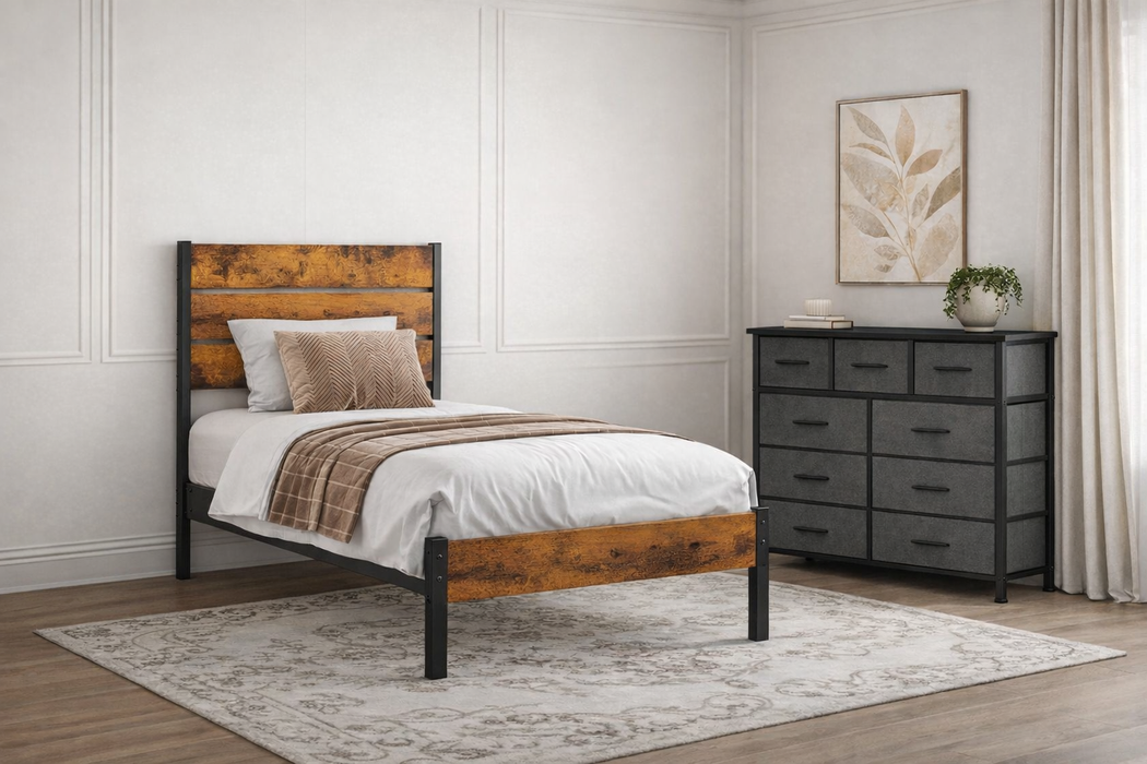 Lockett Twin Bed and Chest