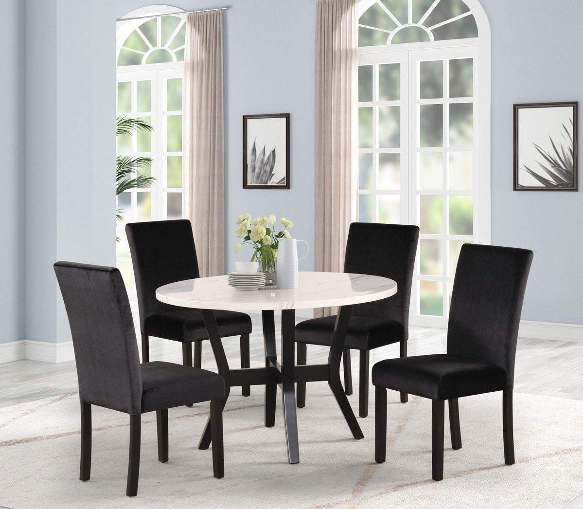 Benzel Table and 4 Chairs | Price Busters Furniture