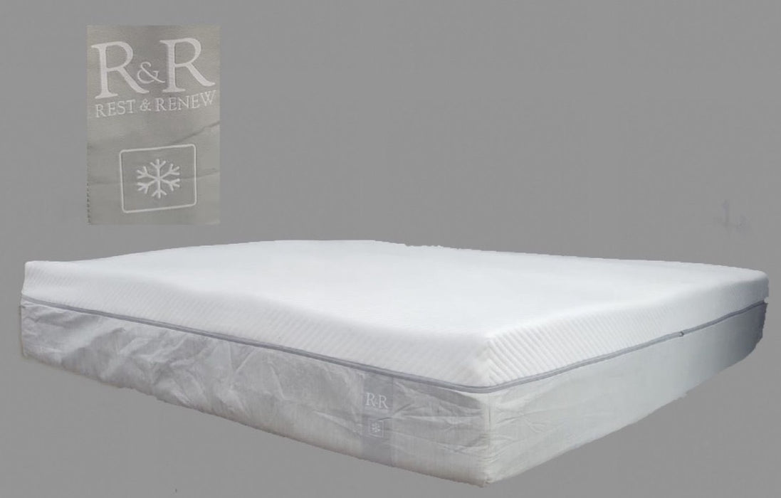 Rest and Renew 12" Memory Foam Mattress Choose Your Size