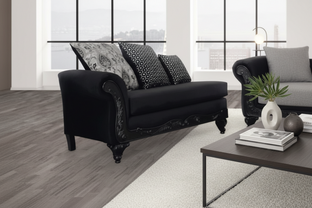 Arcia Chaise (Sofa and Love Out of Stock!