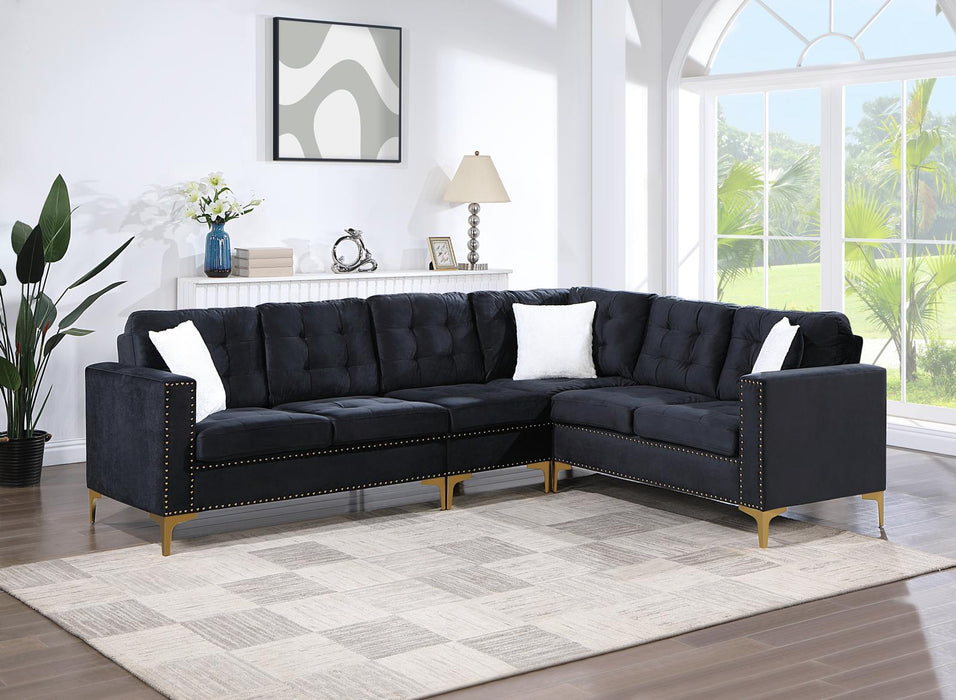 Lucia Black Sectional