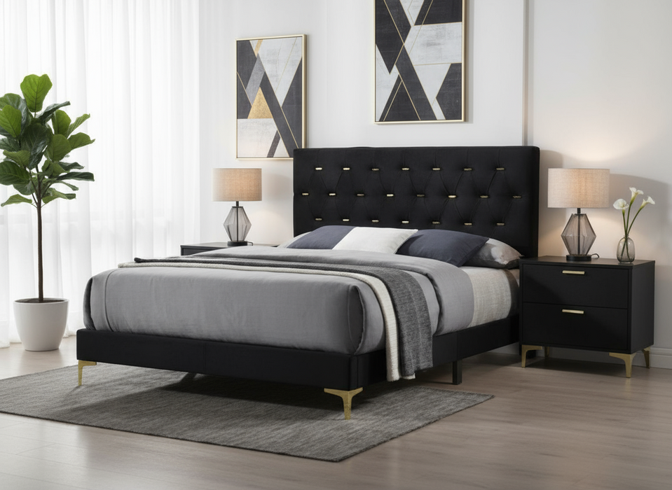 Vanessa Dresser Mirror Bed Choose Your Size